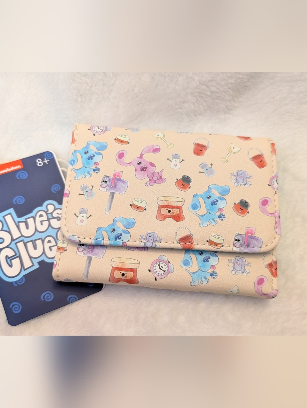 Loungefly Blue's Clues wallet dog Characters Mini Flap NEW